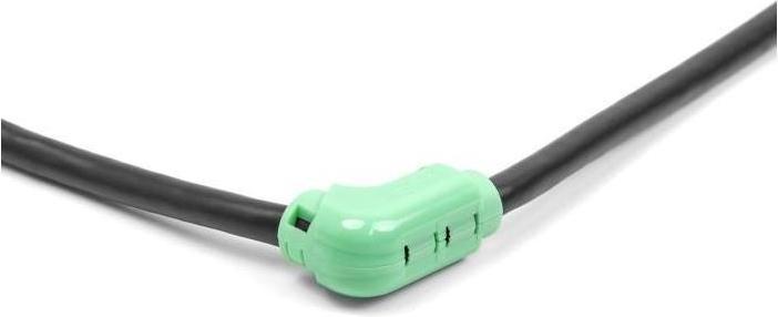 Immagine prodotto Delock Clip per cavi da piegare 8 pezzi verdi (Foro cavo, 2.57 cm)