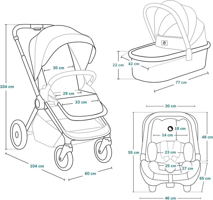 Produktbild Lionelo Mika 3 in 1
