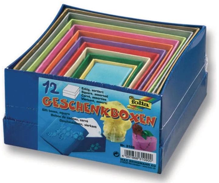 Produktbild Folia Geschenkboxen (Geschenkbox, 12 x)