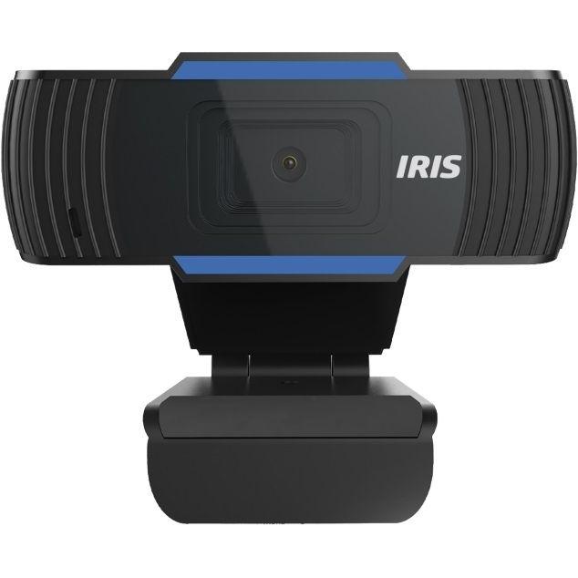 Iris W-25 Webcam Black/Blue (2 Mpx), Webcam, Nero