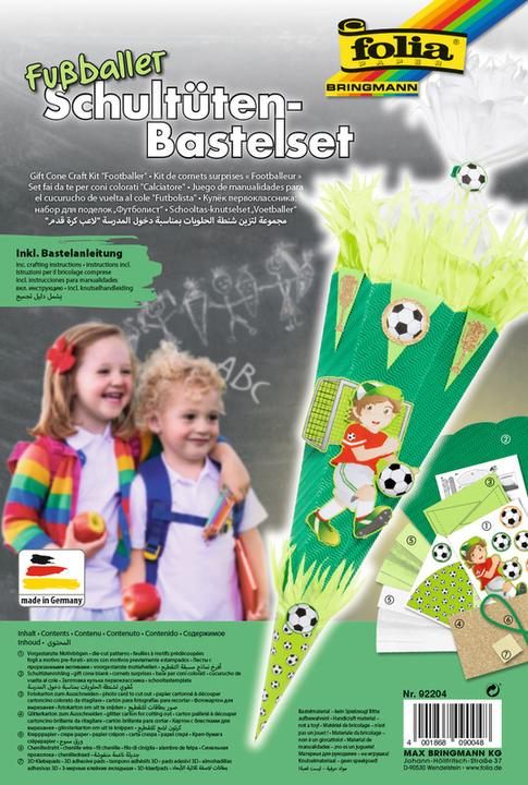 Actual product image Folia School cone craft kit (37 cm)