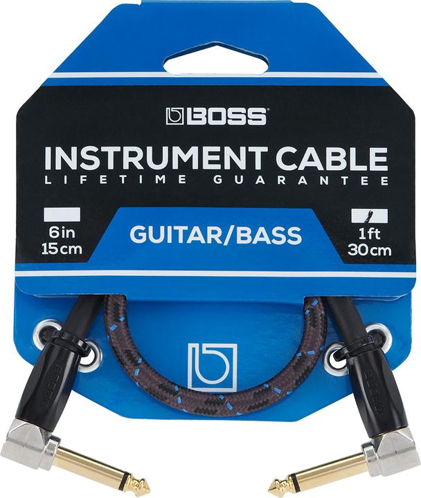 Produktbild BOSS (Electronics) BIC-1AA Instrument Cable (0.30 m)