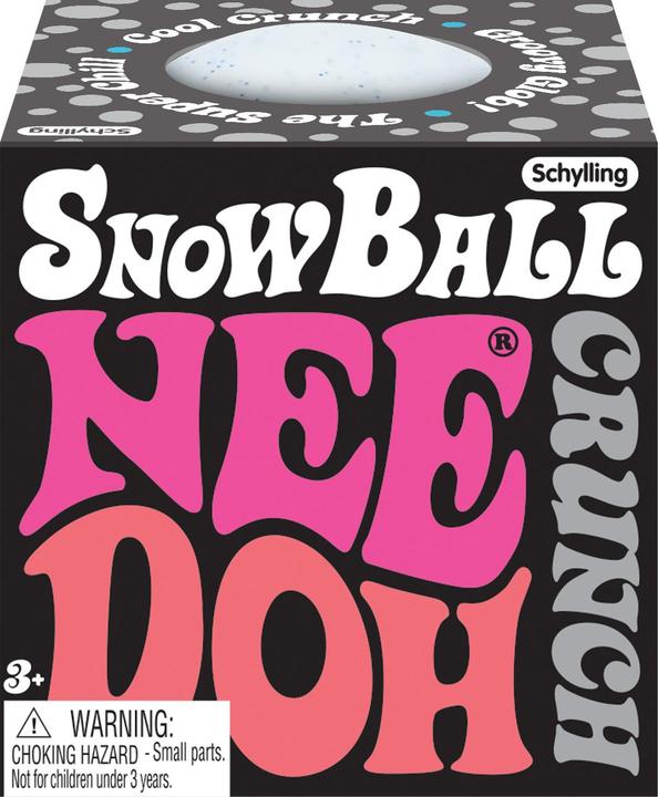 Immagine prodotto NeeDoh Palla da stress Schylling Snow Ball Crunch