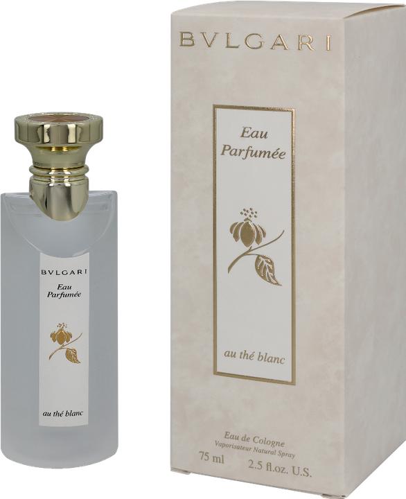 Actual product image Bulgari Au thé blanc (Eau de cologne, 75 ml)