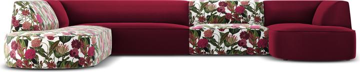 Garden Rose Pattern, Red