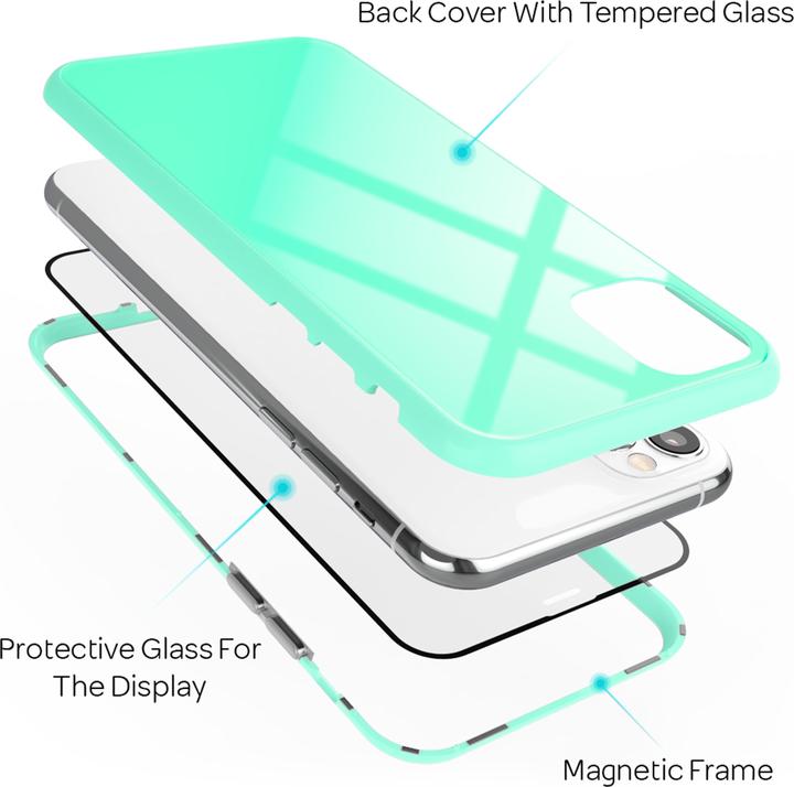 Actual product image Nalia 360° glass envelope (Apple iPhone 11 Pro Max)