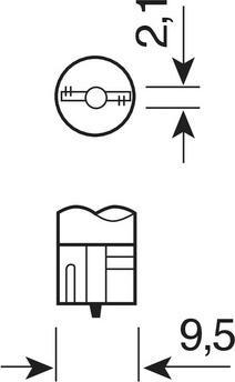 Image du produit Osram 2820 (W2)