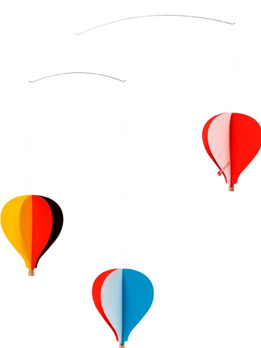 Actual product image Flensted Mobiles Balloon Mobile with Gift Box