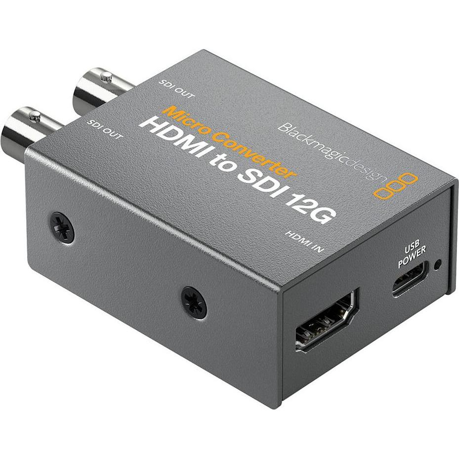 Blackmagic Micro convertitore da HDMI a SDI 12G, Convertitore video