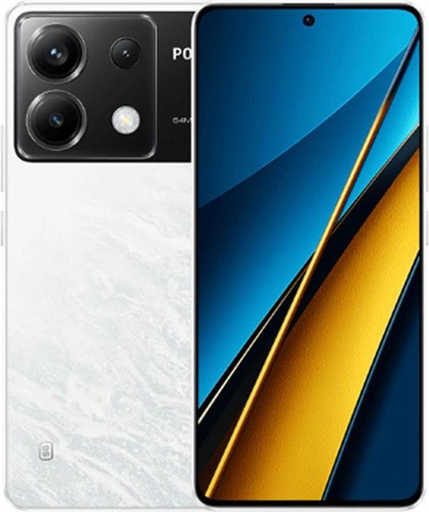 Image du produit Xiaomi Poco X6 (256 Go, Blanc, 6.67", Double SIM hybride, 5G)