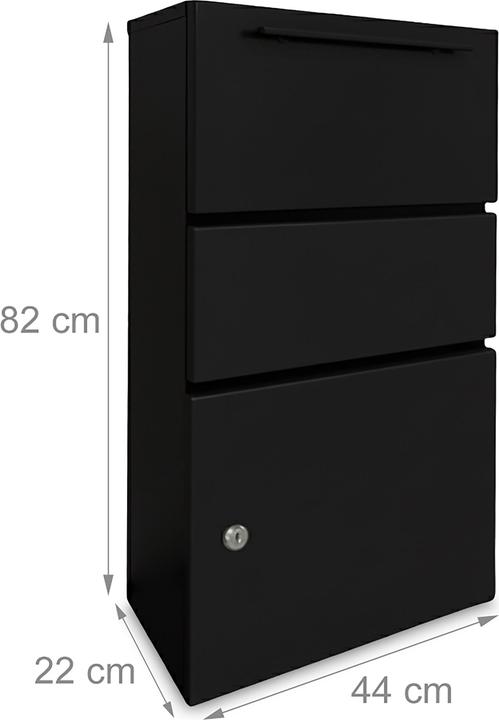 Actual product image Relaxdays parcel box