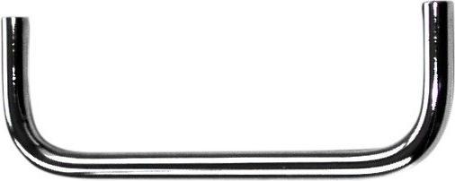 Actual product image Grimme Coat hanger Nora U-shape, hole spacing 180 mm, width 192, stainless steel, polished. (1x)