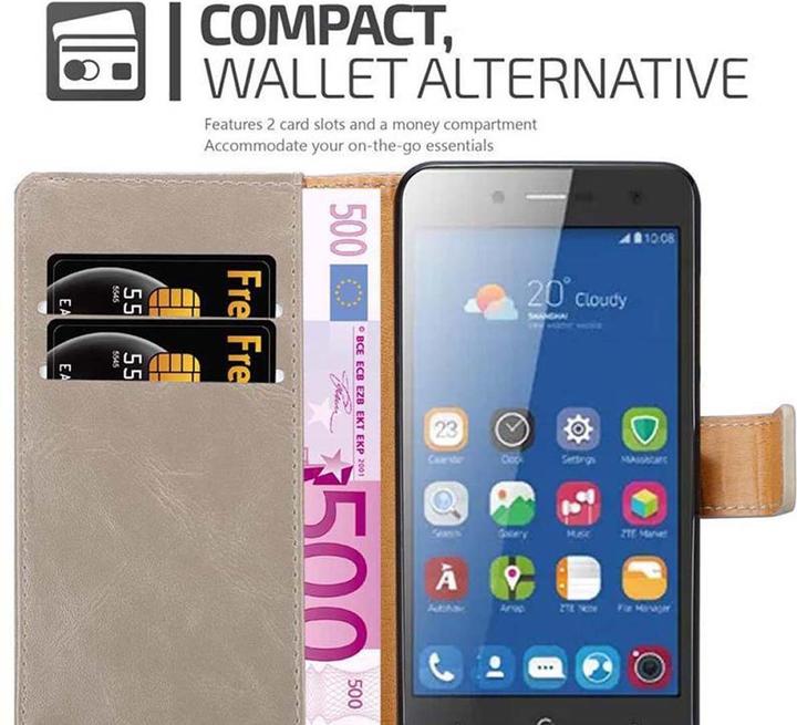 Actual product image Cadorabo Book Luxury Cover (ZTE Blade L7)