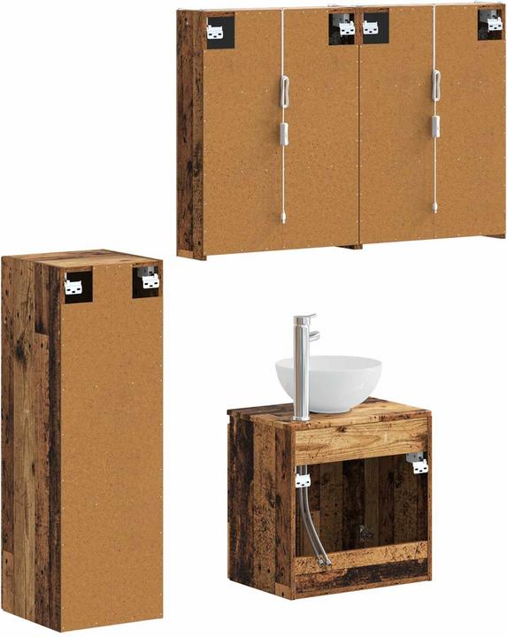 Produktbild vidaXL Badezimmermöbel-Set