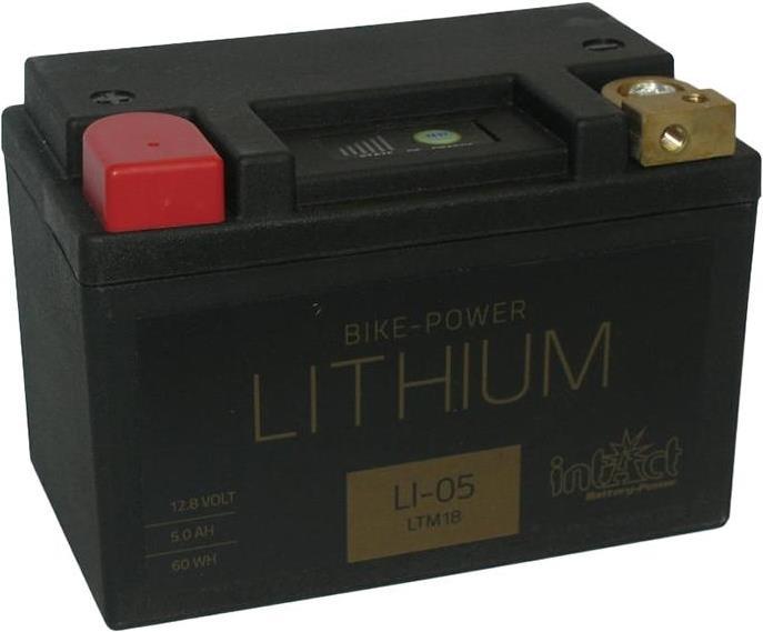 Immagine prodotto Intact Potenza della bicicletta al litio (12 V, 5 Ah, 280 A)