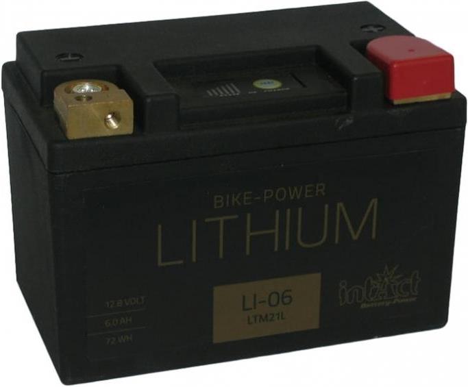 Immagine prodotto Intact Potenza della bicicletta al litio (12 V, 6 Ah, 330 A)