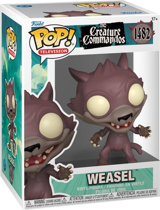 Actual product image Funko Creature Commandos - 1482 - Weasel DC Comics