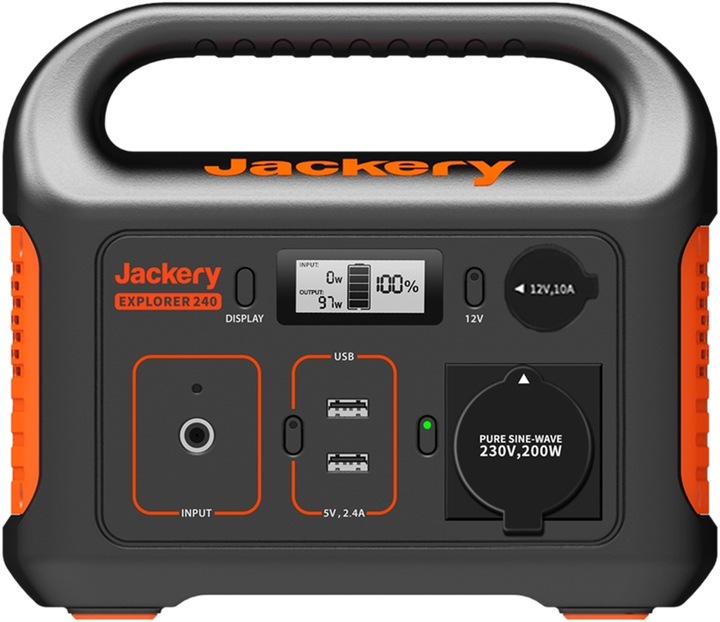 Produktbild Jackery Explorer 240 (240 Wh, 3 kg)