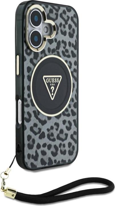 Image du produit Guess HC IML Leopard Triangle Cord (Apple iPhone 16)