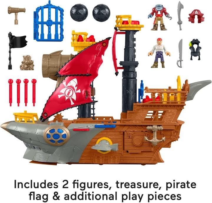 Produktbild Mattel Haimaul-Piratenschiff