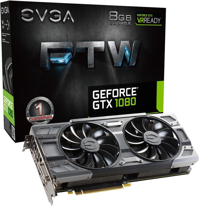 Actual product image EVGA GeForce GTX 1080 FTW Gaming ACX 3.0 (8 GB)