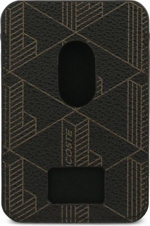 Produktbild Lacoste Case + Wallet Set PVC Blend MagSafe for iPhone 17 Pro Max brown (Apple iPhone 17 Pro Max)