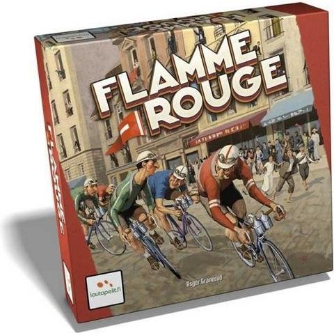 Produktbild Lautapelit LAU00051 - Flamme Rouge, taktisches Fahrrad-Rennspiel (Englisch)