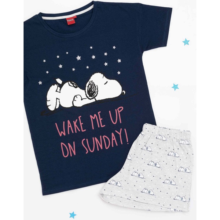 Produktbild Peanuts Schlafanzug mit Shorts (L)