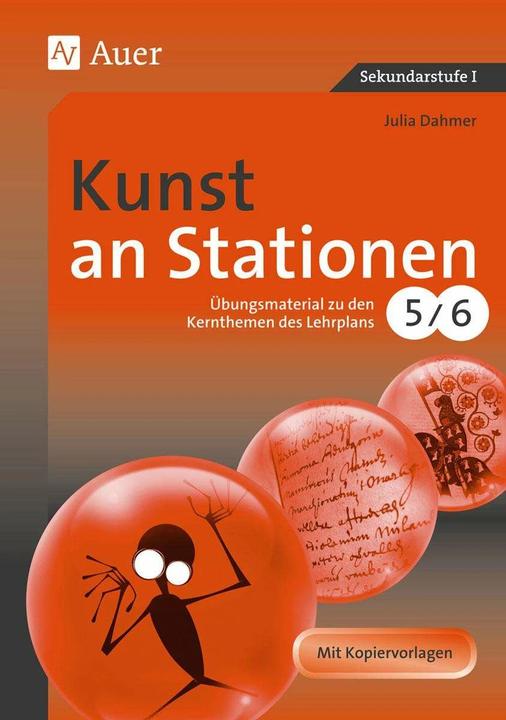 Produktbild Kunst an Stationen 5/6 (Deutsch, Julia Dahmer, 2022)