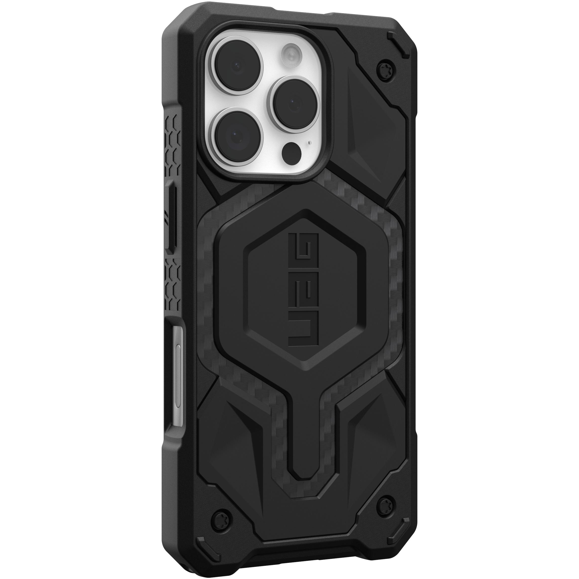 UAG Monarch (Apple iPhone 16 Pro), Smartphone Hülle, Schwarz