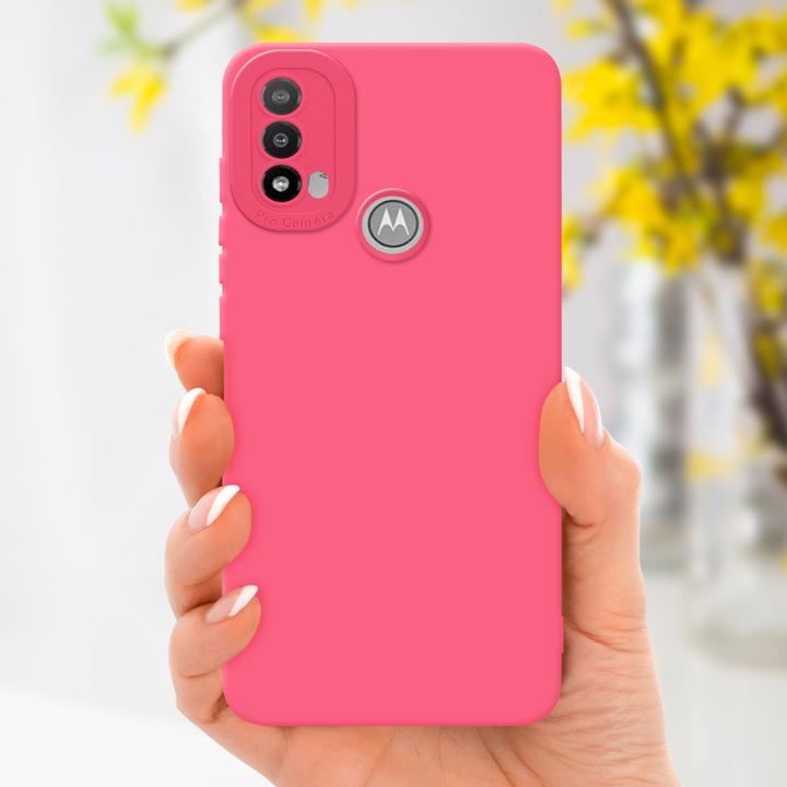 Produktbild Cadorabo Hülle für Motorola MOTO E20 im TPU Fluid LM162 Style (Motorola Moto E20)