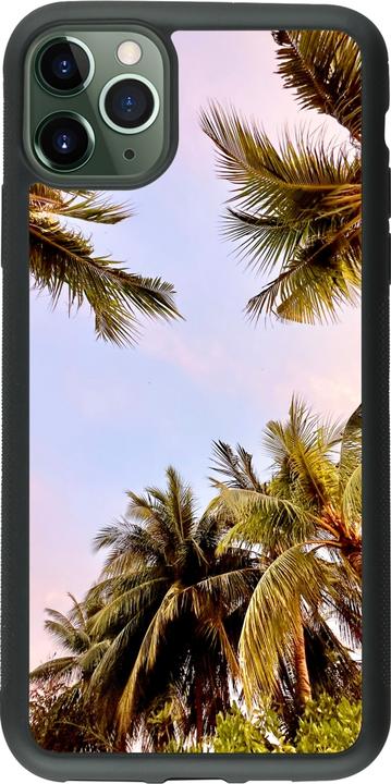 Actual product image PhoneLook Cover silicone black Summer 2023 palm tree vibe (Apple iPhone 11 Pro Max)