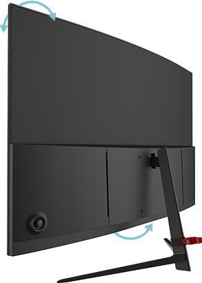 Actual product image Mars Gaming MV-27C (1920 x 1080 pixels, 27")