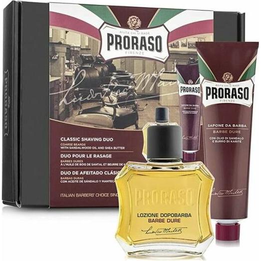 Proraso, Aftershave, Red Classic Shaving Duo (Rasierwasser, 100 ml)