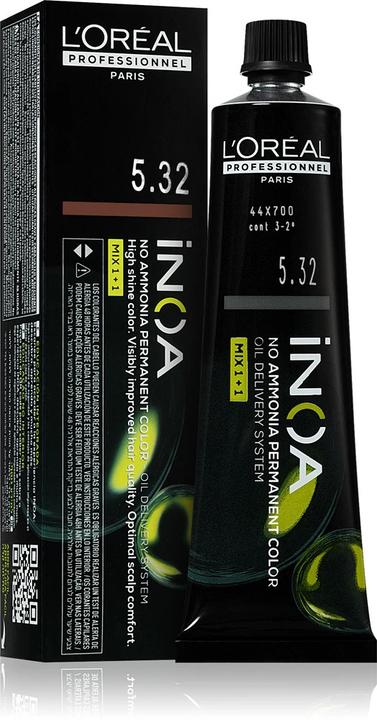 Actual product image L'Oréal Professionnel Permanent colouring Inoa Color Nº 5.32 Light golden chestnut (60 g) (5.32 Light golden chestnut brown)