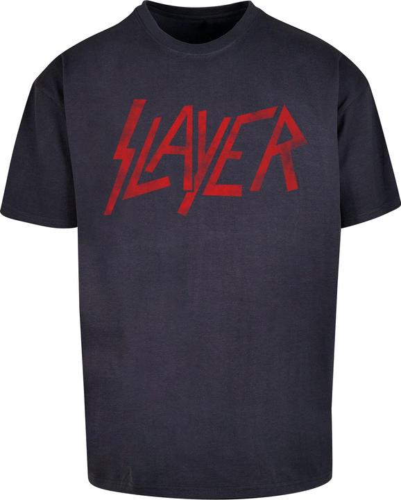 Produktbild Merchcode Slayer - Distressed Logo Heavy Oversize Tee - 170475 (3XL)