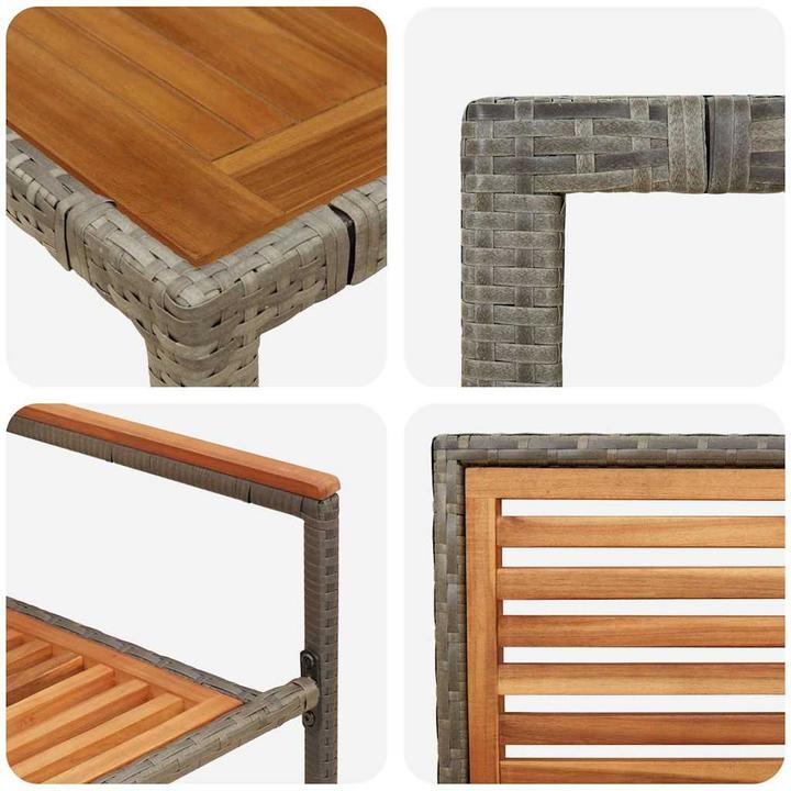 Actual product image vidaXL Garten Essgruppe (150 x 90 x 75 cm)