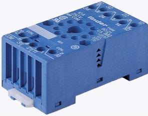 Actual product image Finder Relay base 10A 250V screw terminal (Relay socket)