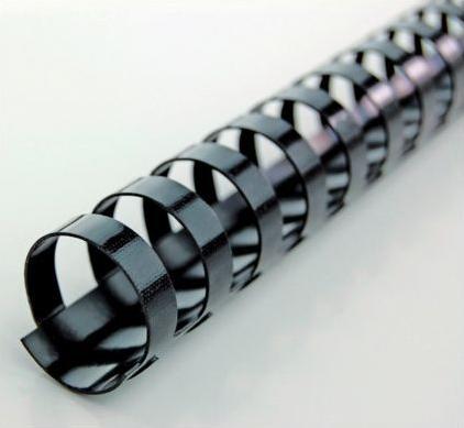 Actual product image GBC Plastic binder spine round