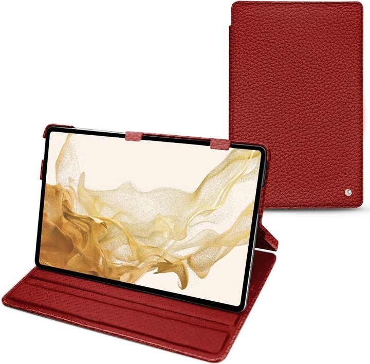 Actual product image Noreve Horizontal leather flap shell (Galaxy Tab S8)