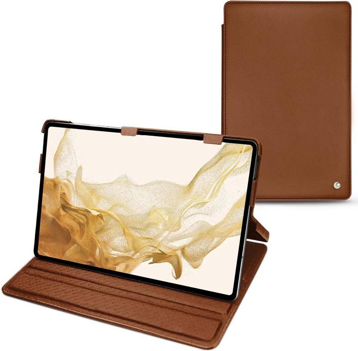 Noreve Leren omslag horizontaal (Galaxy Tab S8)