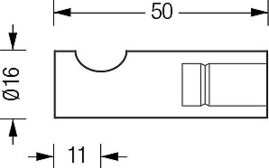 Productafbeelding Phos Kapstokhaak