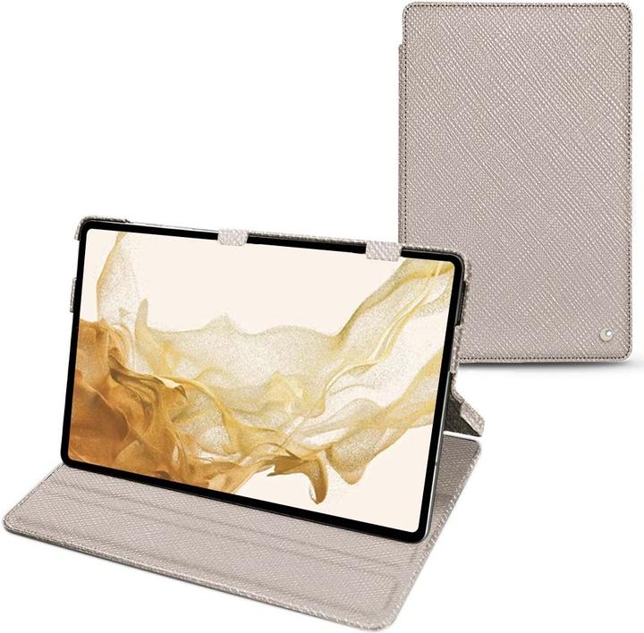 Noreve Leren omslag horizontaal (Galaxy Tab S8)