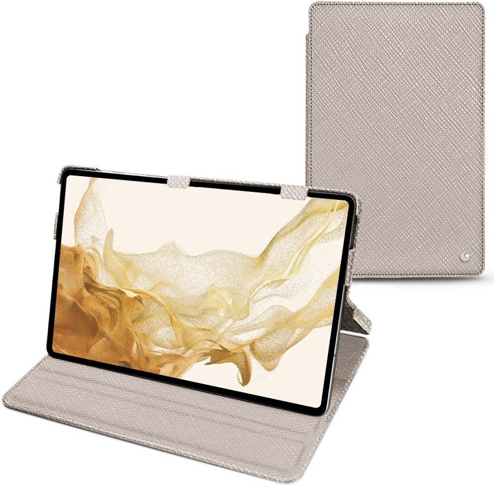 Actual product image Noreve Horizontal leather flap shell (Galaxy Tab S8)