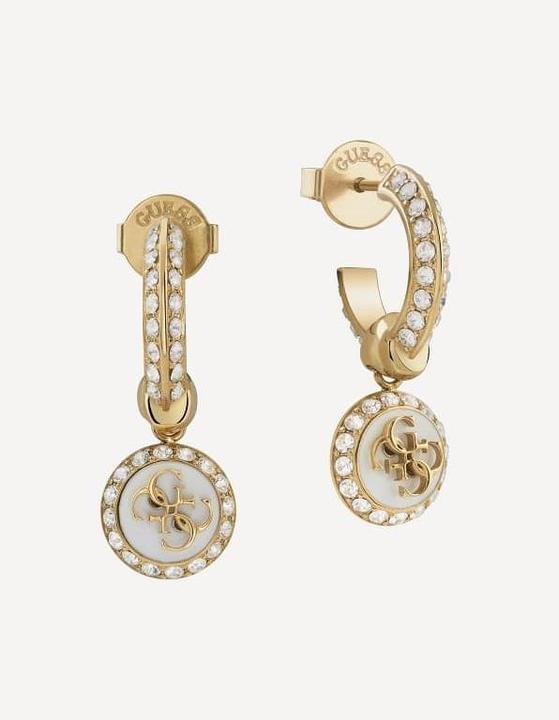 Immagine prodotto Guess Anelli eleganti placcati in oro con zirconi Knot You JUBE04054JWYGWHT/U (Acciaio inossidabile con rivestimento in oro IP)