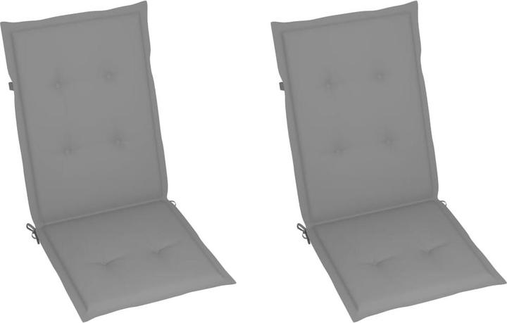 Produktbild vidaXL Gartenstuhlauflage für Hochlehner (120 x 50 cm)