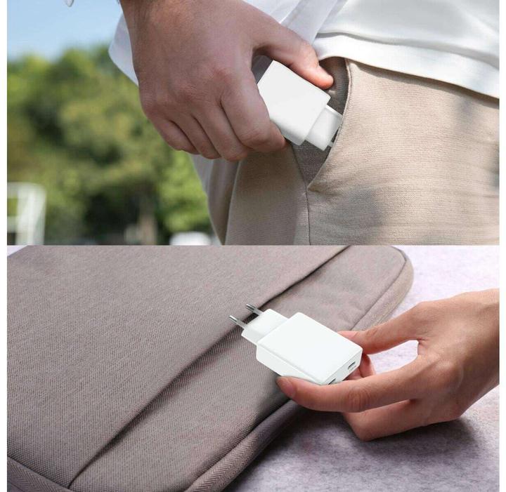 Productafbeelding 4smarts PDPlug Slim Dubbel (65 W)
