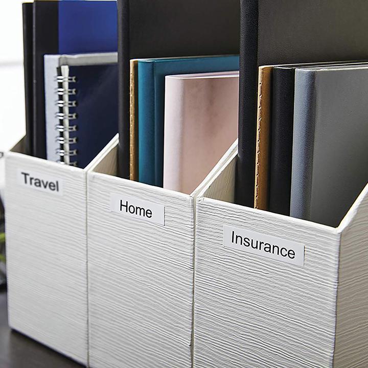 Actual product image Dymo S0720530 (1.20 cm, White, Black)