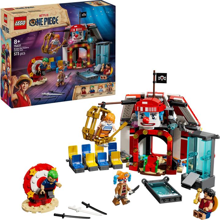 Image du produit LEGO Zirkuszelt von Buggy dem Clown (LEGO ONE PIECE)