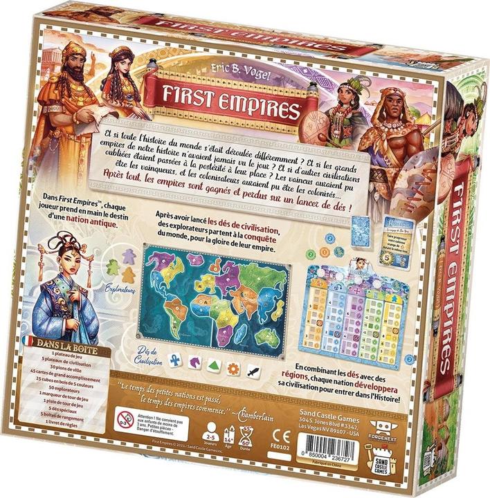 Actual product image Sand Castle Games First Empires (French)